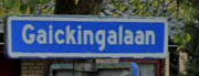 Gaickingahof en Gaickigelaan